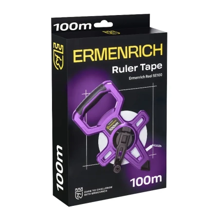 Рулетка геодезическая Ermenrich Reel SE100 купить по низкой цене | МАКСПРОФИТ