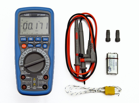 CEM DT-9959 Мультиметр цифровой True RMS купить по низкой цене | МАКСПРОФИТ