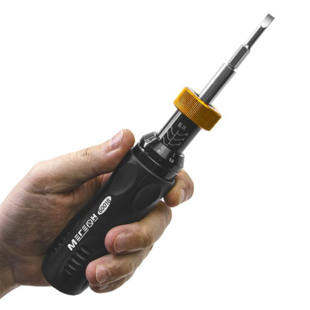 Отвертка динамометрическая МЕГЕОН 60018 купить по низкой цене | МАКСПРОФИТ