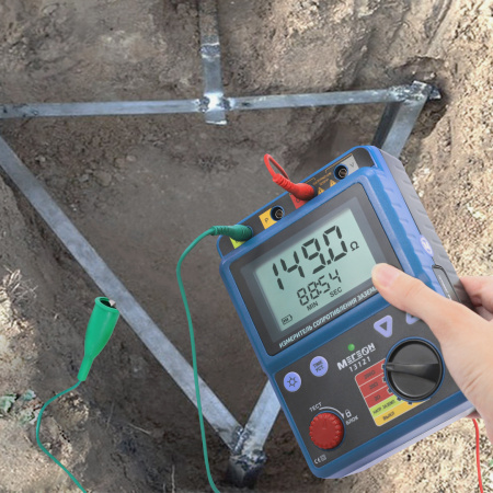 Измеритель сопротивления заземления МЕГЕОН 13121 купить по низкой цене | МАКСПРОФИТ