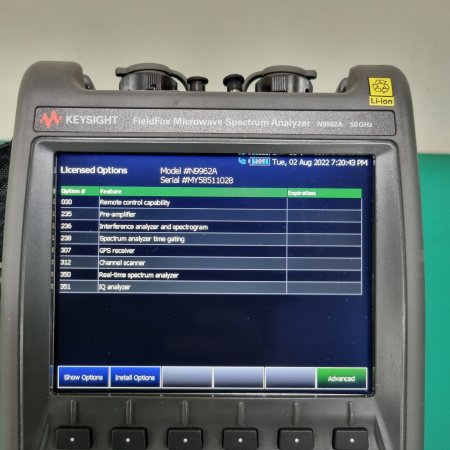 Портативный СВЧ-анализатор спектра Keysight FieldFox N9962A (от 9 кГц до 50 ГГц) (демонстрационный) купить по низкой цене | МАКСПРОФИТ